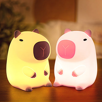 Soft Silicone Animal Night Lamp Adjustable Brightness