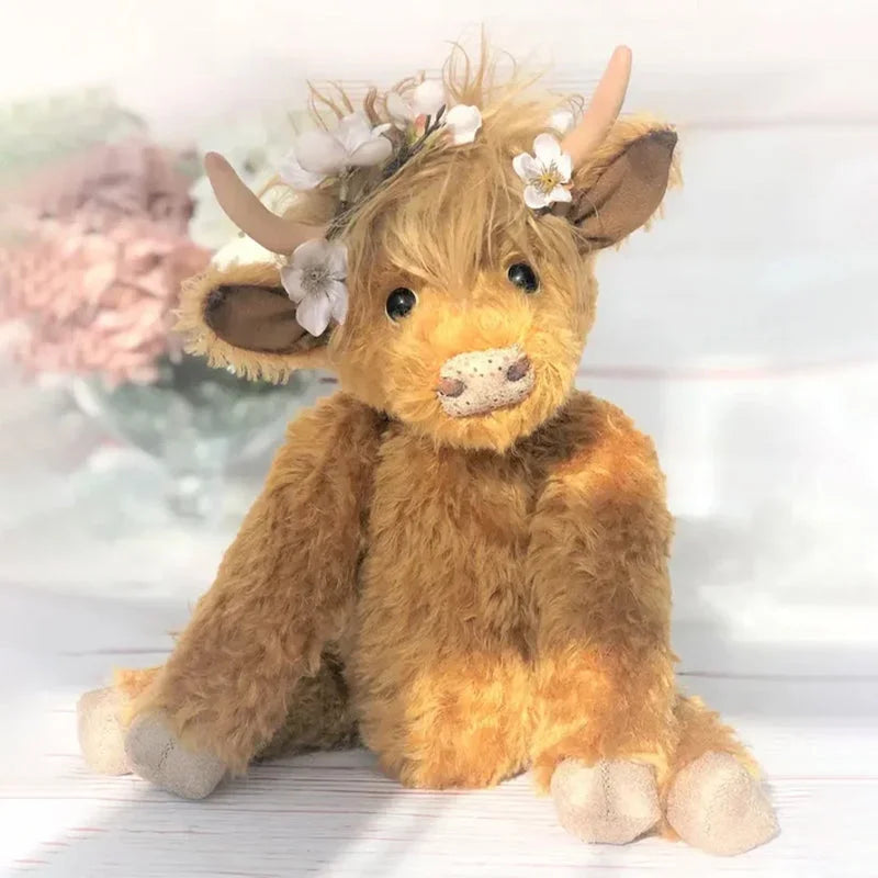 Soft Cuddle Highland Cow Plush Toy