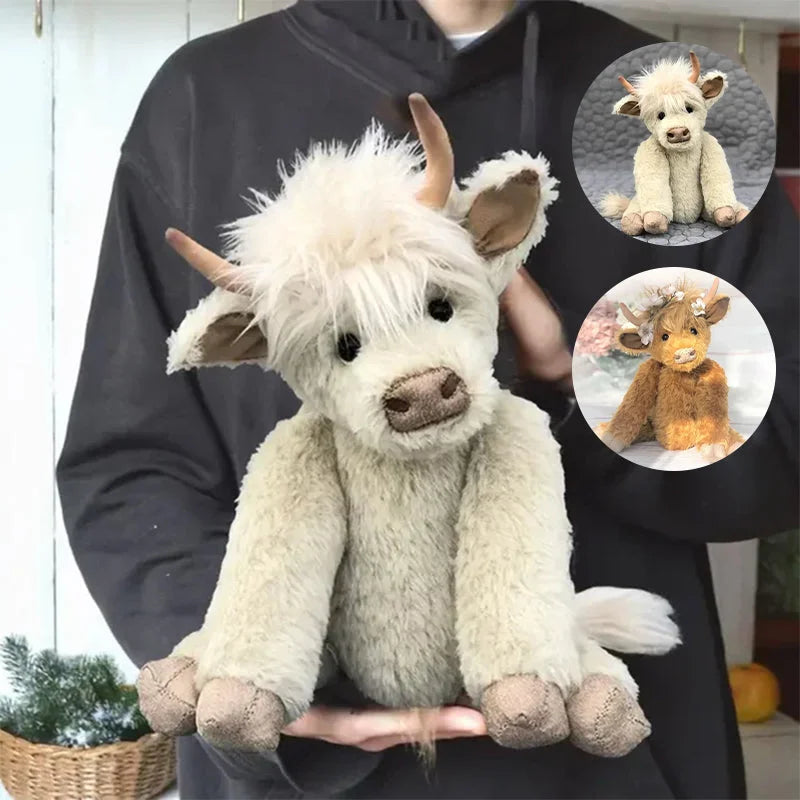 Soft Cuddle Highland Cow Plush Toy