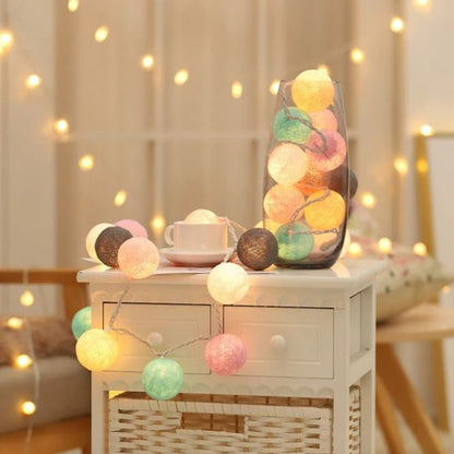 Fun Glow Cotton Ball Sling - LumiBall