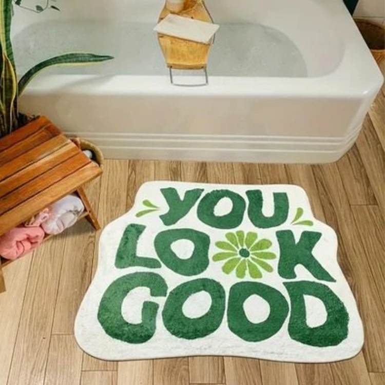 Fun You Look Great Bathroom Mat - Fesara