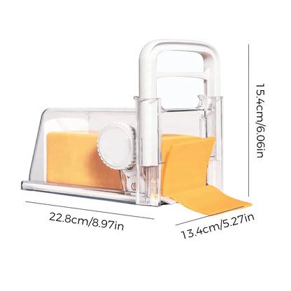 4-in-1 Cheese Cutter and Shredder with Storage Box
