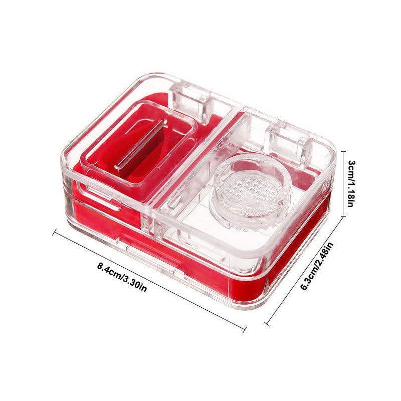 Travel Compact Pill Container