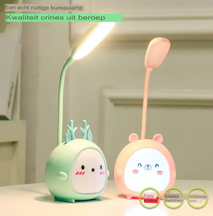 Kids Reading Lamp with Night Light and USB Port