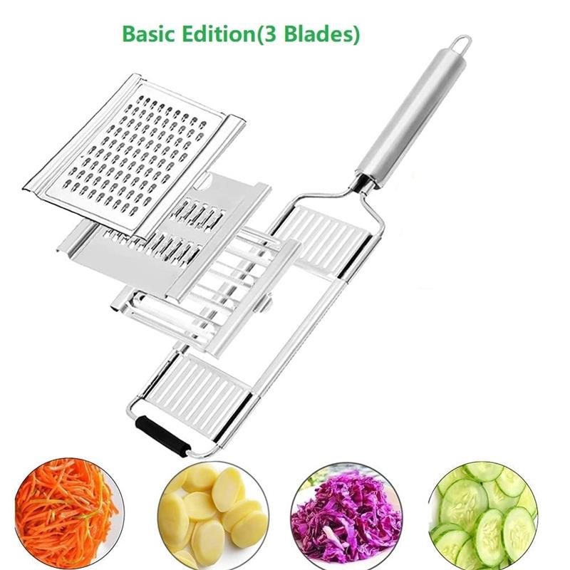 Fesara Easy Cut Kitchen Chopper with Replaceable Blades