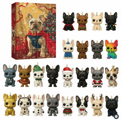 Funny Dog Countdown Calendar Gift Set