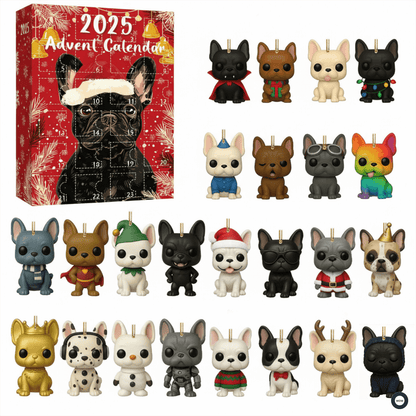 Funny Dog Countdown Calendar Gift Set