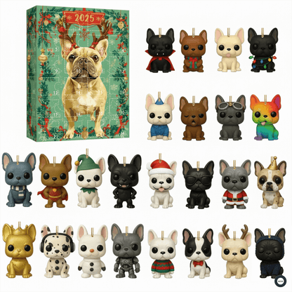 Funny Dog Countdown Calendar Gift Set