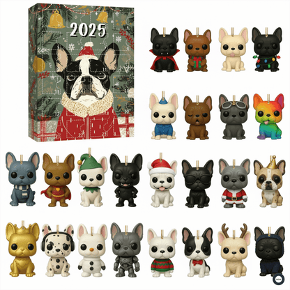 Funny Dog Countdown Calendar Gift Set