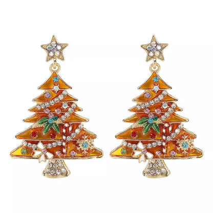 Fesara | Holiday Snowflake Drop Earrings