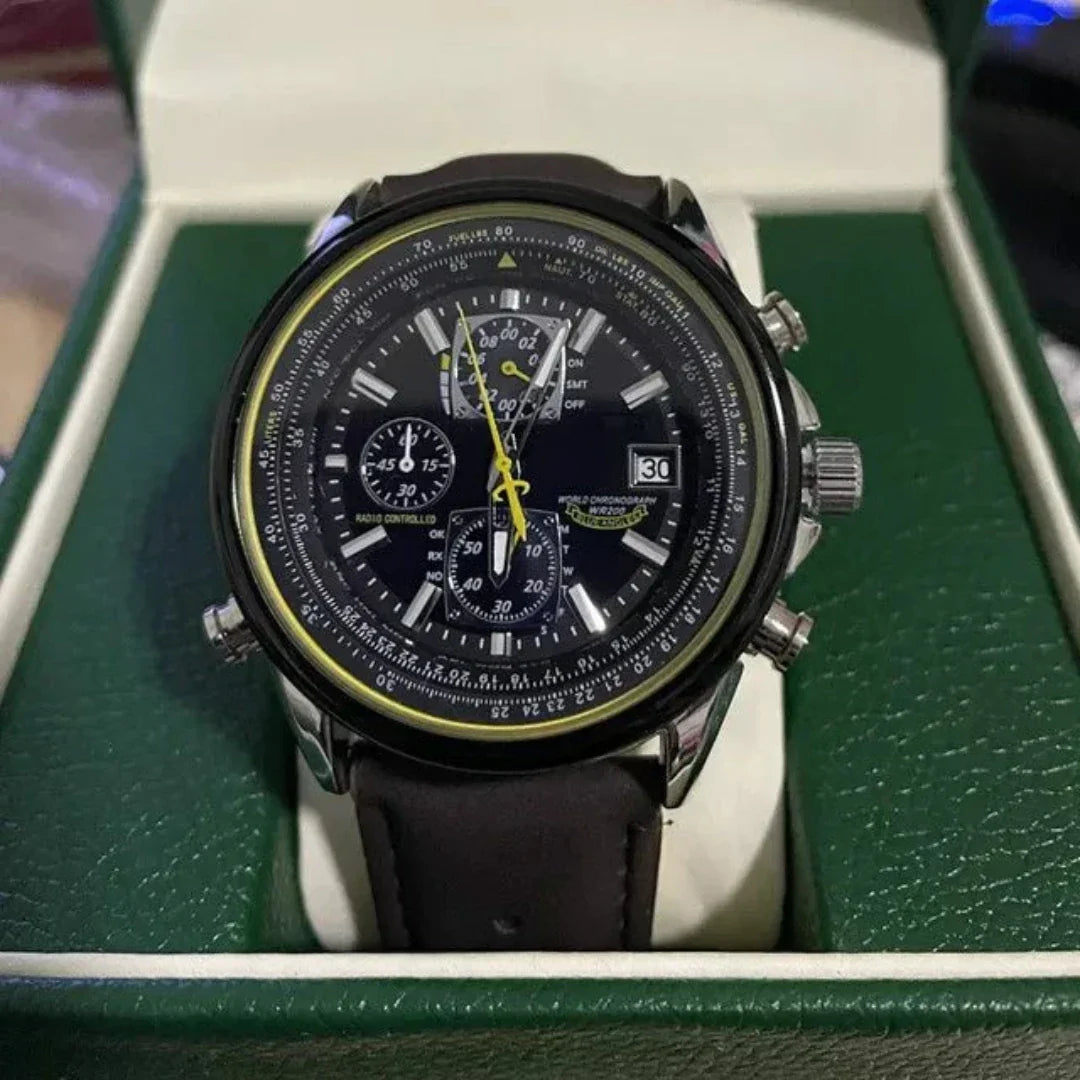 Classic Luxury Chronograph Watch