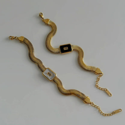 Fesara | Thick Link & Textured Chain Bracelets
