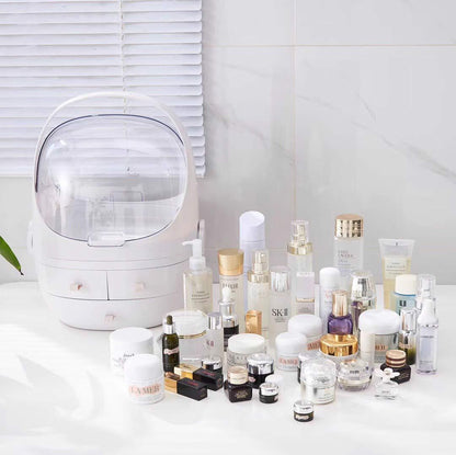 Compact Portable Makeup Storage Case