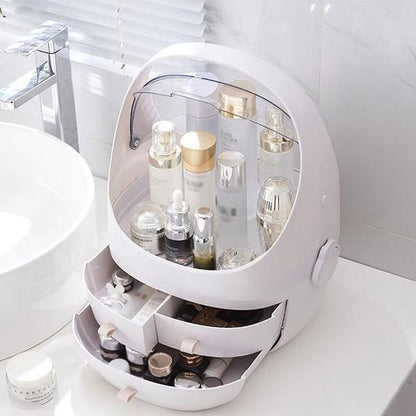 Compact Portable Makeup Storage Case