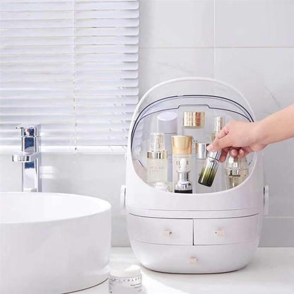 Compact Portable Makeup Storage Case