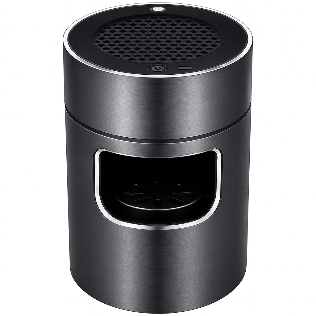 Compact Electric Smokeless Ashtray with HEPA Filter