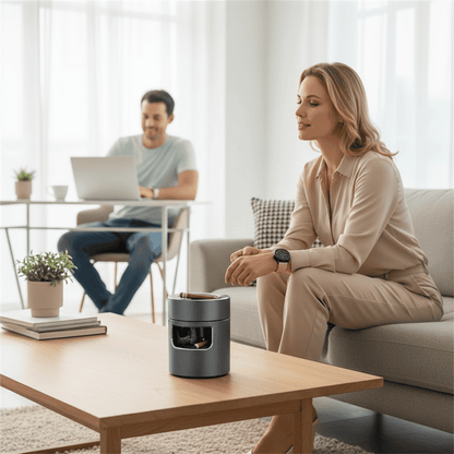 Compact Electric Smokeless Ashtray with HEPA Filter