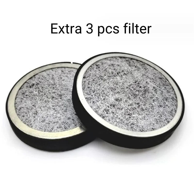 Compact Electric Smokeless Ashtray with HEPA Filter