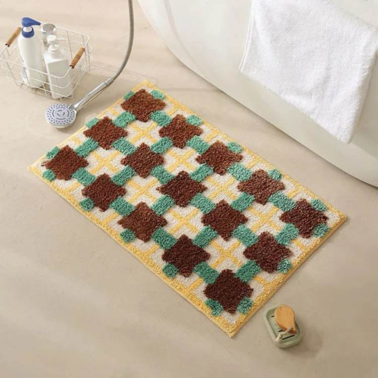 Traditional Moroccan Style Bath Mat - Fesara