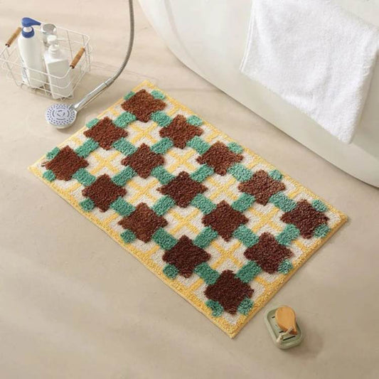 Traditional Moroccan Style Bath Mat - Fesara
