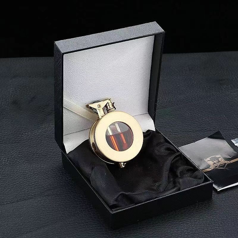 Vintage Style Metal Gas Lighter - Fesara