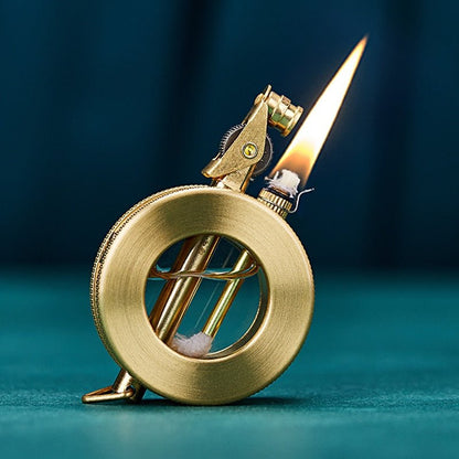 Vintage Style Metal Gas Lighter