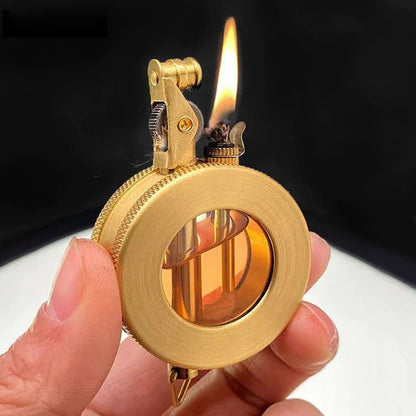Vintage Style Metal Gas Lighter