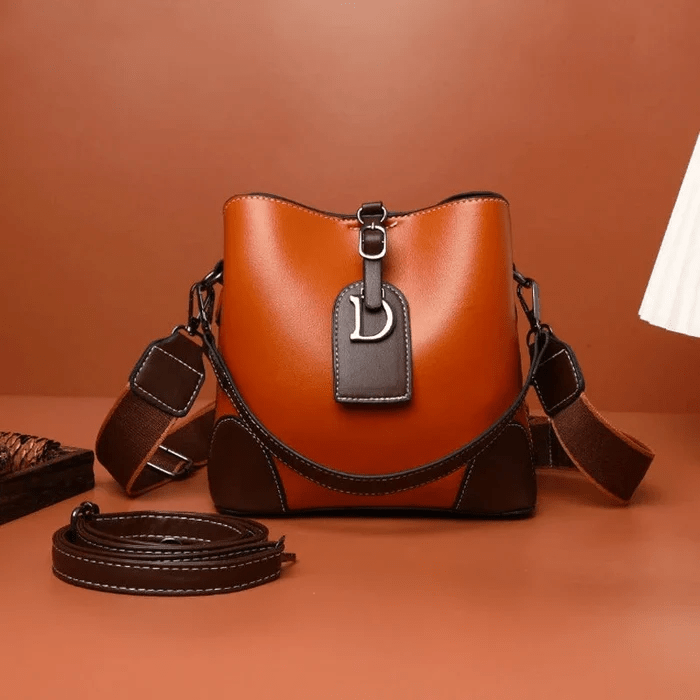 Luxury Leather Tote Bag Classic Style