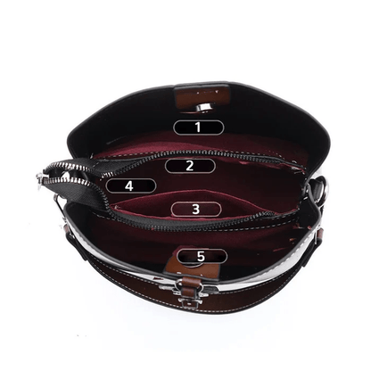 Luxury Leather Tote Bag Classic Style