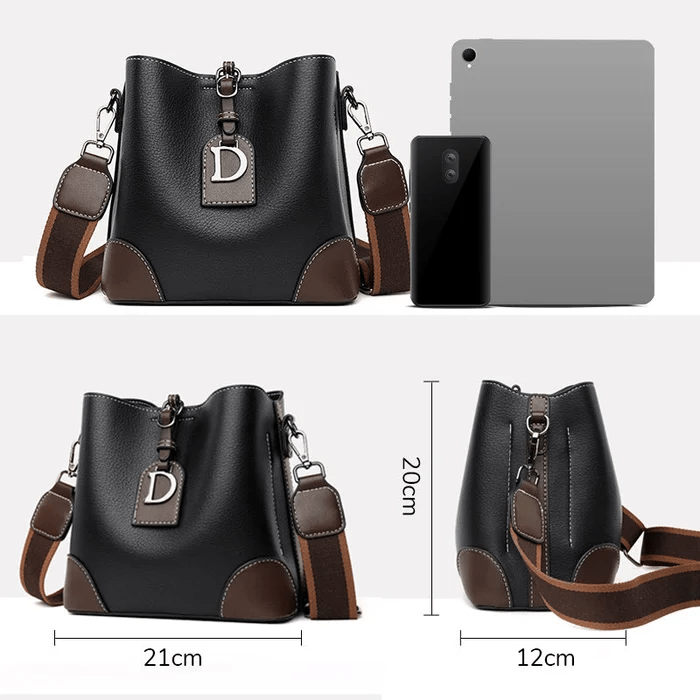 Luxury Leather Tote Bag Classic Style