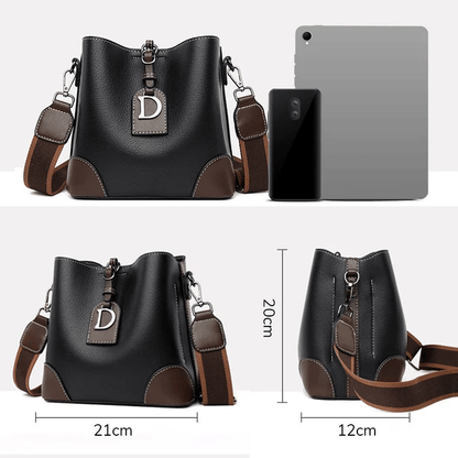 Luxury Leather Tote Bag Classic Style