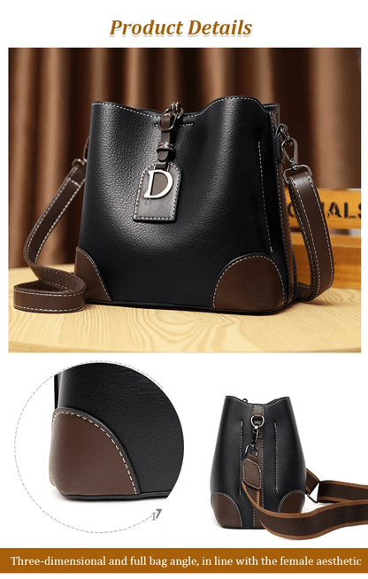 Luxury Leather Tote Bag Classic Style