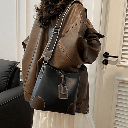 Luxury Leather Tote Bag Classic Style