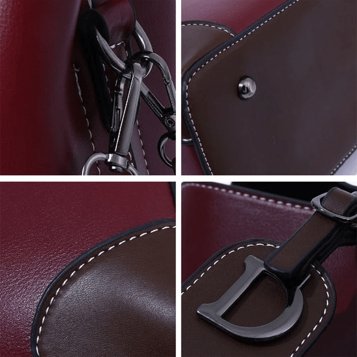 Luxury Leather Tote Bag Classic Style