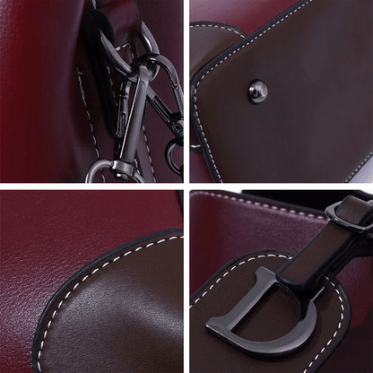 Luxury Leather Tote Bag Classic Style