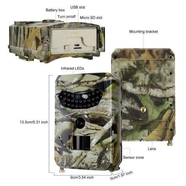 HD Wildlife Trail Game Camera