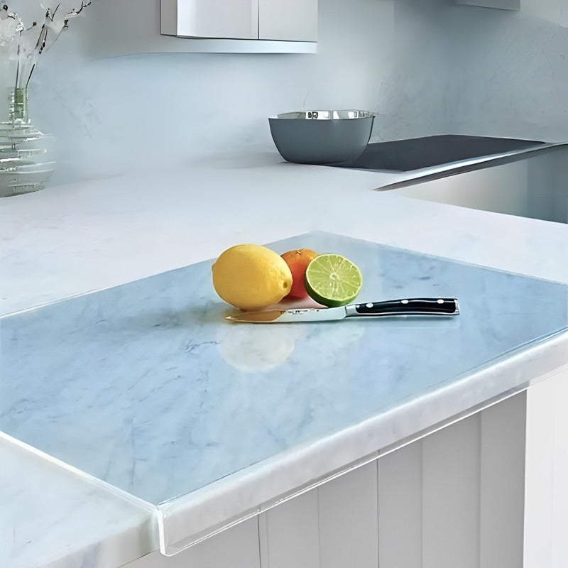 Easy Clean Kitchen Cutting Board with Safety Edge - Fesara