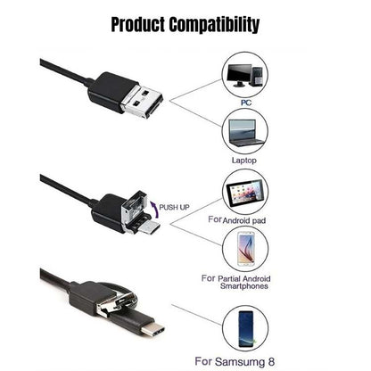 ClearView Flexible Endoscope Camera - Endoscope Camera - Wild Eye Vision
