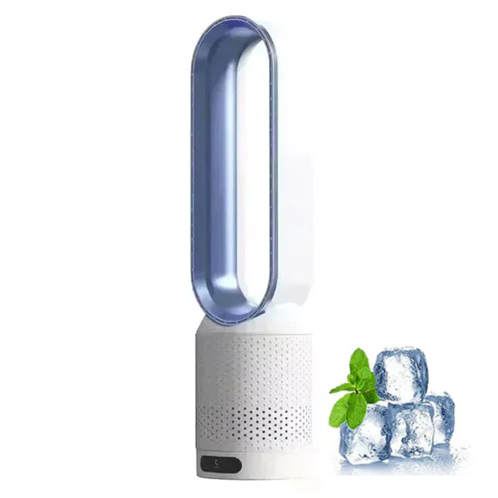Compact Rechargeable Fan with Purifier and Remote