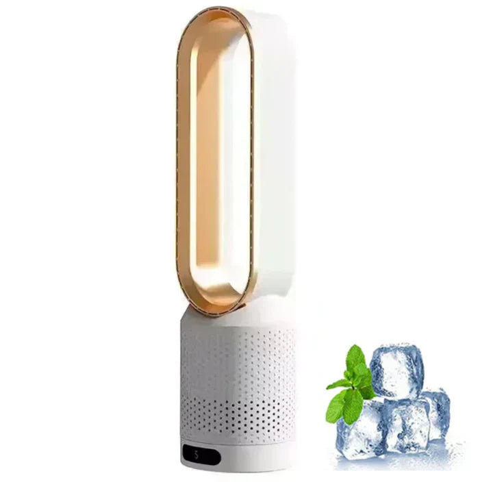 Compact Rechargeable Fan with Purifier and Remote