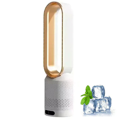 Compact Rechargeable Fan with Purifier and Remote