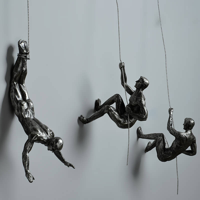 3D Climbing Wall Art Decoration
