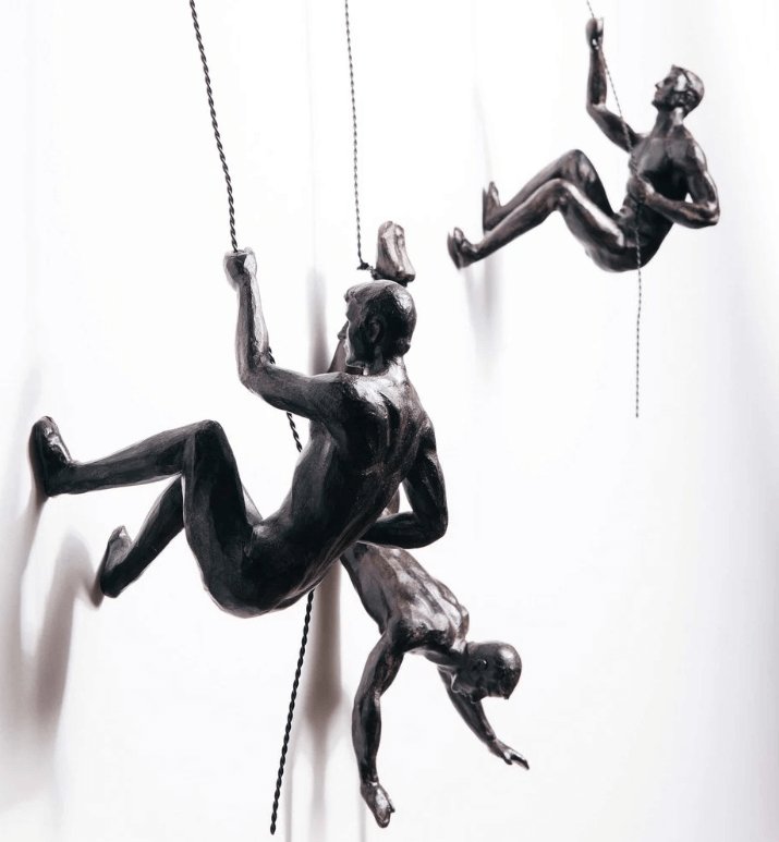 3D Climbing Wall Art Decoration