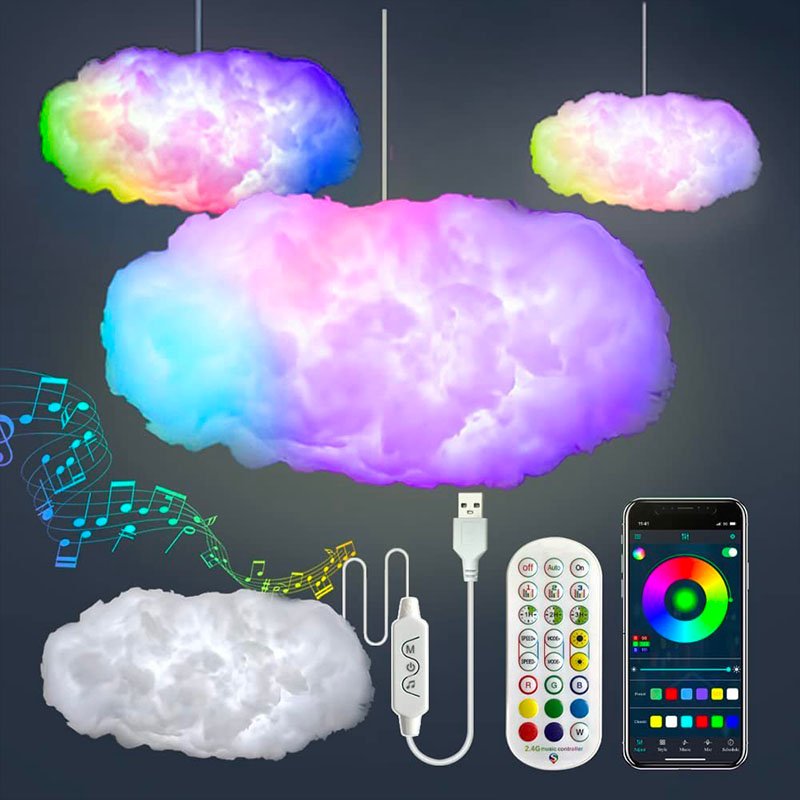 Colorful Sound LED Mood Lamp