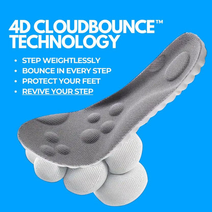 Arch Support Insoles for Flat Feet with Memory Foam Cushioning