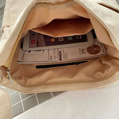 Versatile Canvas Crossbody Bag – Durable Daily Shoulder Bag