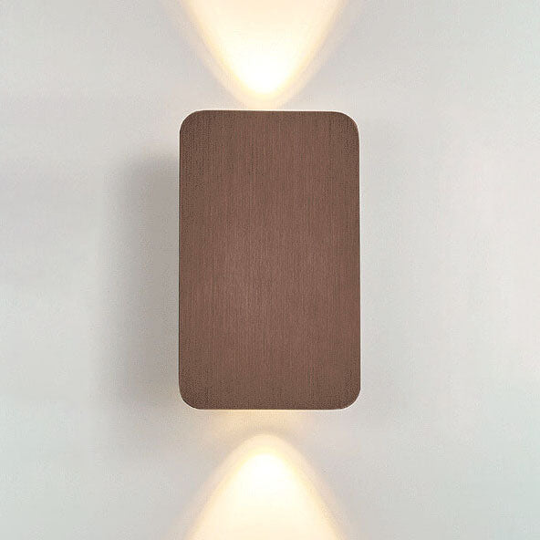 Simple Glass LED Wall Light 2 Pack