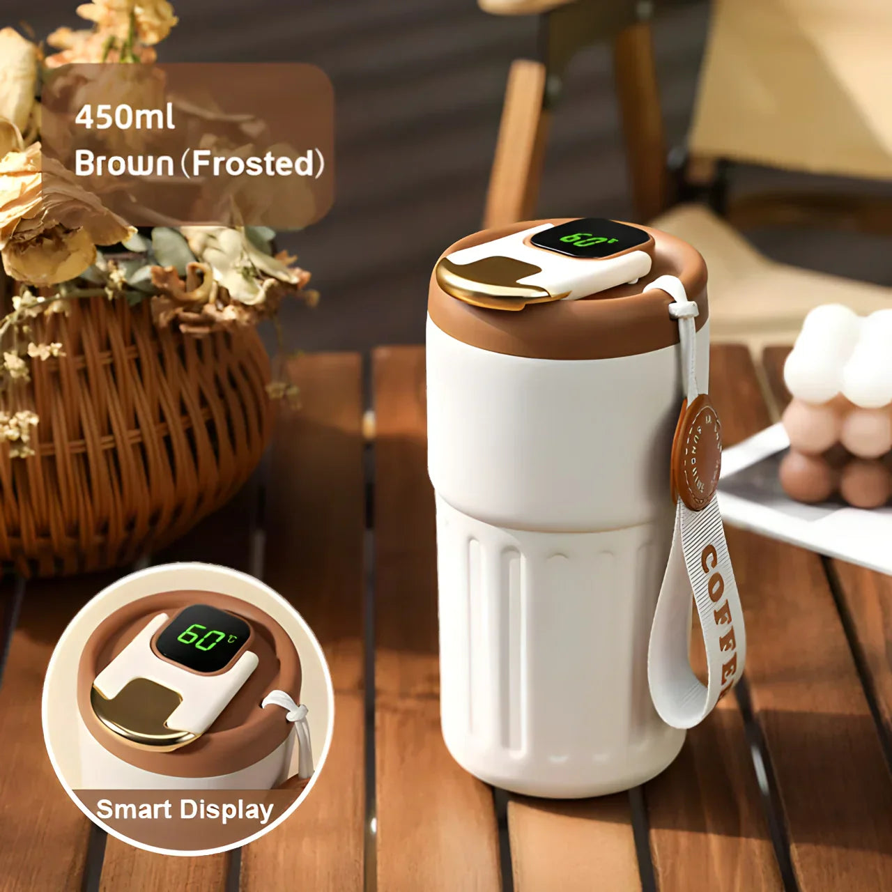 Smart Temperature Control Coffee Mug - Fesara