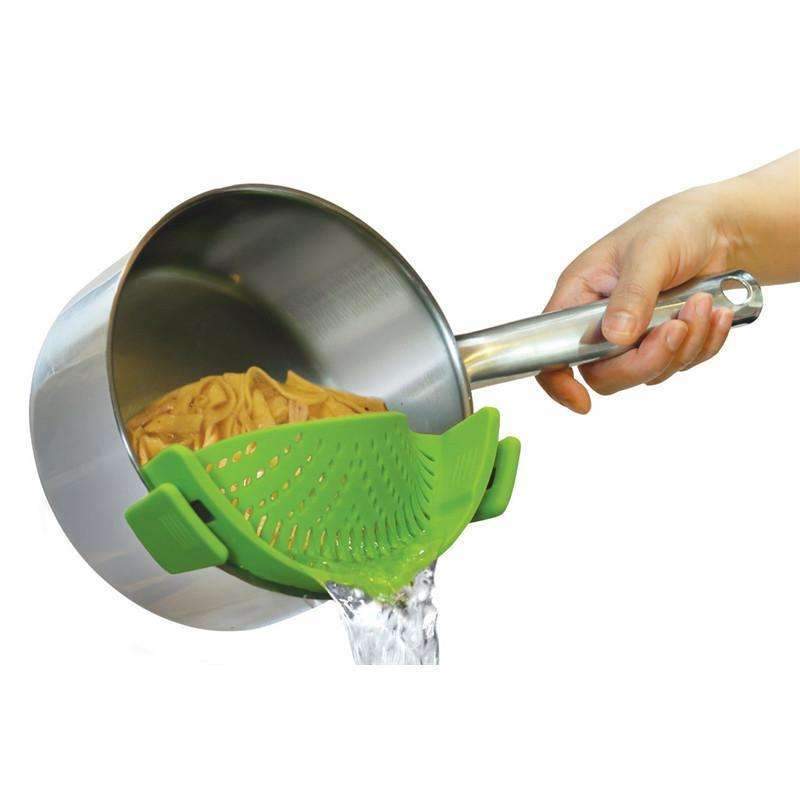 Easy Grip Silicone Colander Clip Kitchen Strainer - Fesara