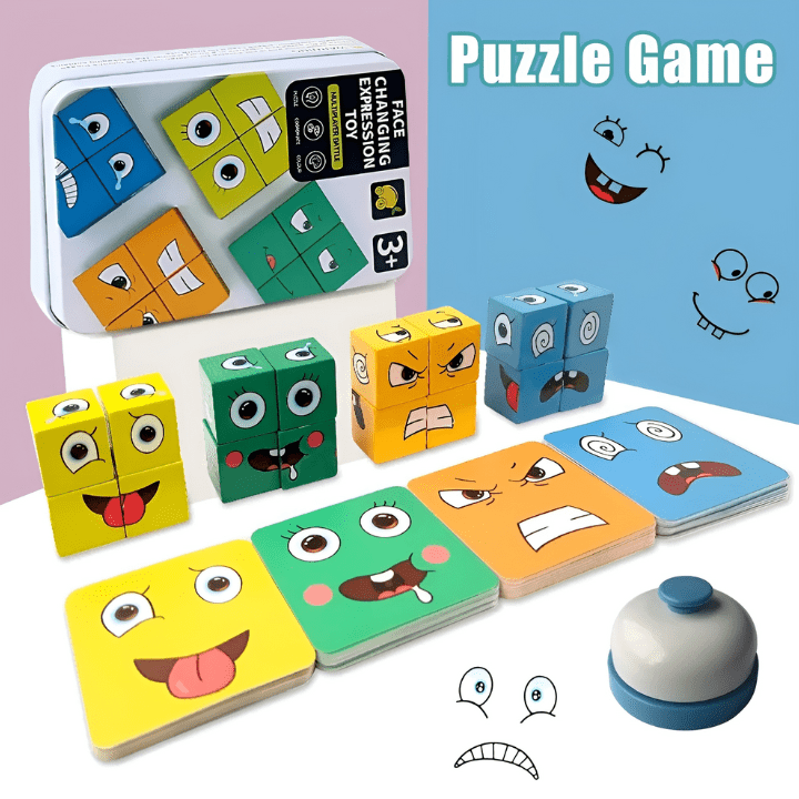 Colorful Building Block Toy Set